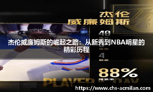 杰伦威廉姆斯的崛起之路:从新秀到NBA明星的精彩历程